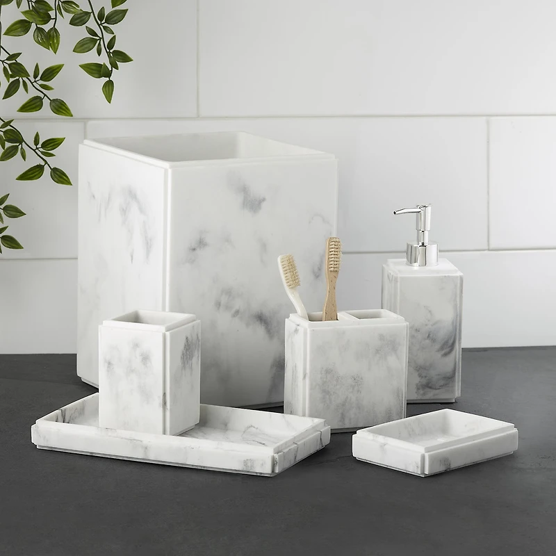 Avanti Helena Marble Soap Dish