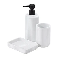 Avanti Vienna Ribbed Soap Dish
