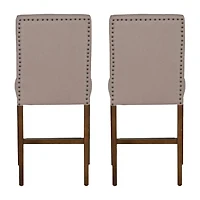 Linon Stanton 1 Pair Counter Height Bar Stool