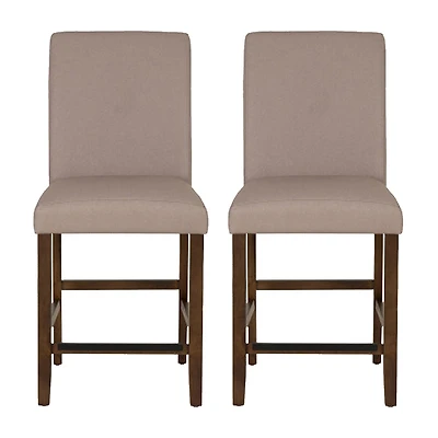 Linon Stanton 1 Pair Counter Height Bar Stool