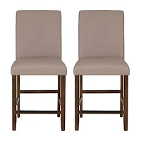 Linon Stanton 1 Pair Counter Height Bar Stool