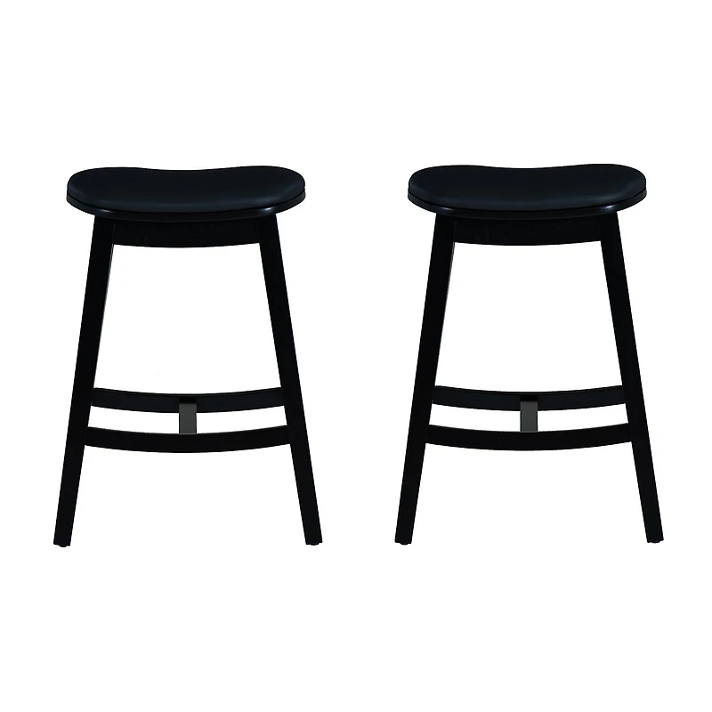 Linon Crofton 1 Pair Counter Height Bar Stool