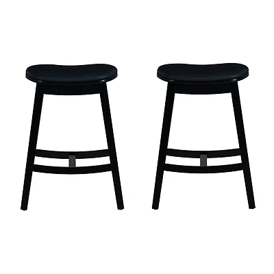 Linon Crofton 1 Pair Counter Height Bar Stool