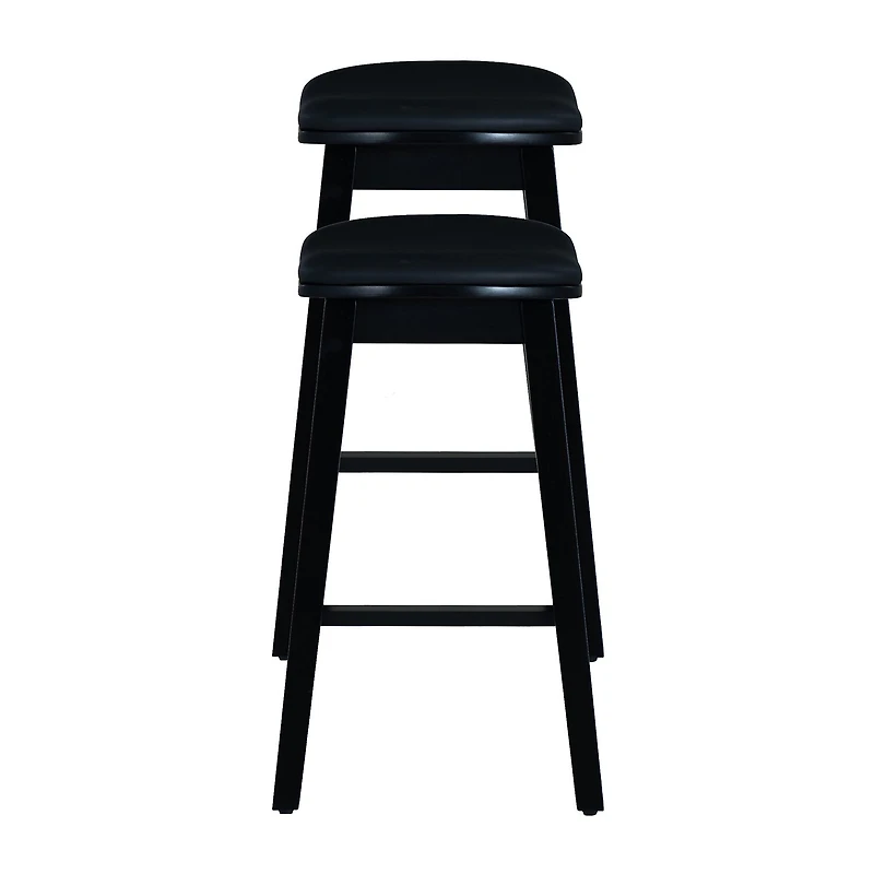 Linon Crofton 1 Pair Counter Height Bar Stool