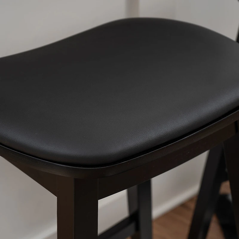 Linon Crofton 1 Pair Counter Height Bar Stool