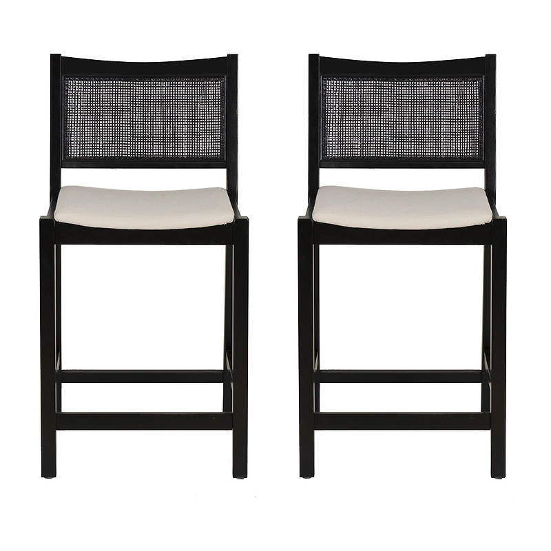 Linon Beymer 1 Pair Counter Height Bar Stool