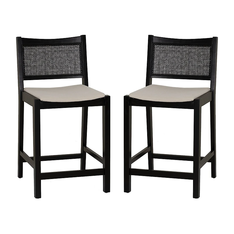 Linon Beymer 1 Pair Counter Height Bar Stool