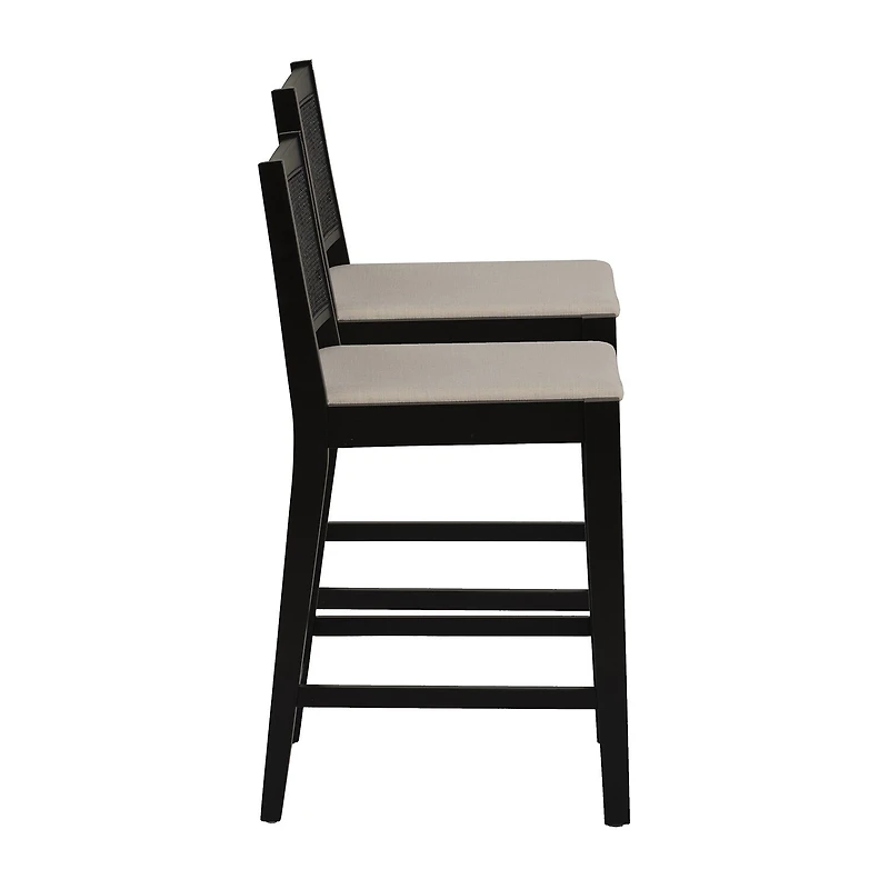 Linon Beymer 1 Pair Counter Height Bar Stool