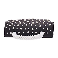 N By Nina Pearl Flap Satchel Evening Bag