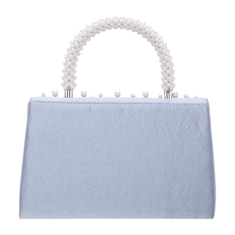 N By Nina Pearl Flap Satchel Evening Bag