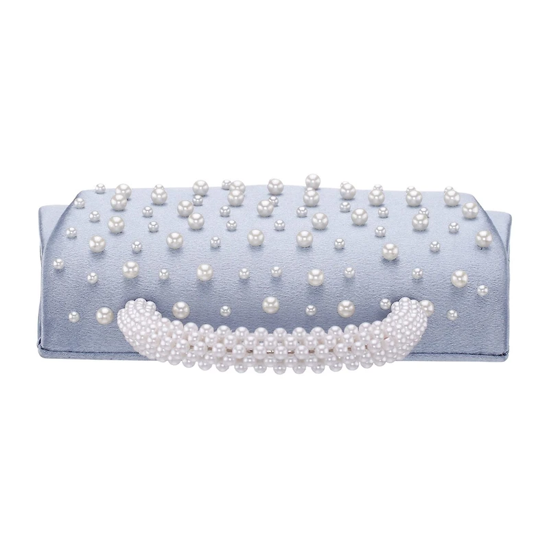 N By Nina Pearl Flap Satchel Evening Bag