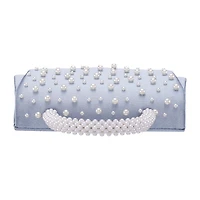 N By Nina Pearl Flap Satchel Evening Bag
