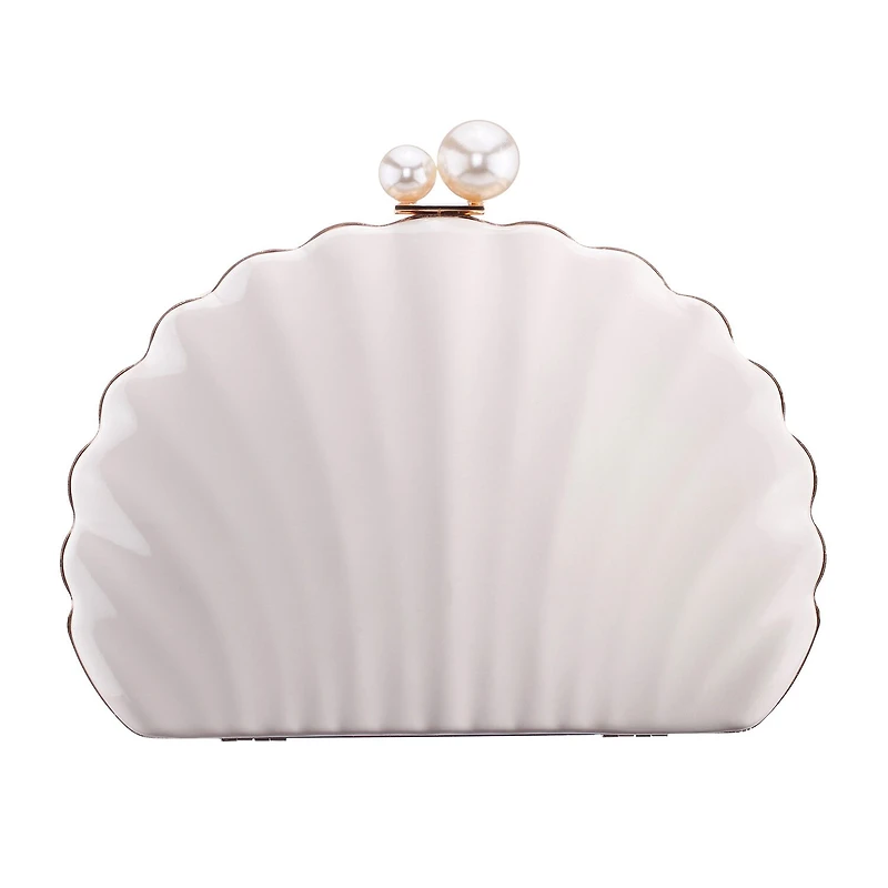 N By Nina Seashell Minaudiere Evening Bag