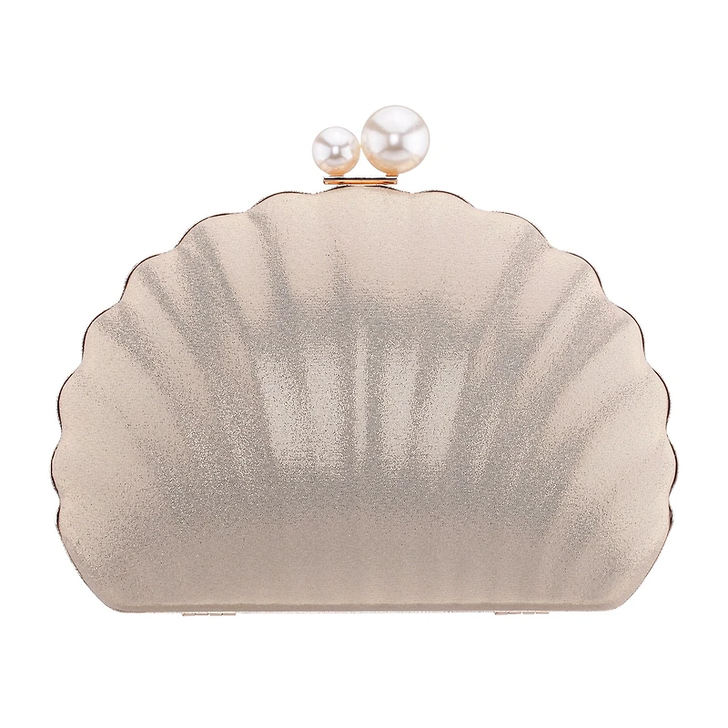 N By Nina Seashell Minaudiere Evening Bag