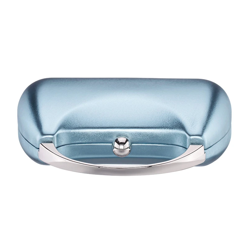 N By Nina Curved Metallic Minaudiere Evening Bag