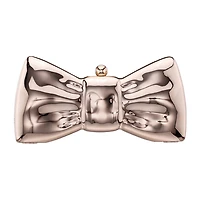 N By Nina Metal Bow Minaudiere Evening Bag