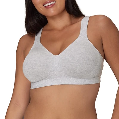 Playtex 18 Hour Cotton Stretch Ultimate Lift & Support Full Coverage Wireless Bra Us474c