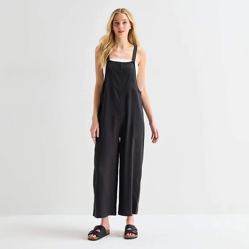 Hurley Womens Sleeveless Juniors Jumpsuit