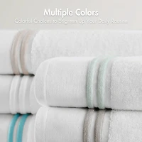 Madison Park Roan Border 6-pc. Quick Dry Bath Towel Set