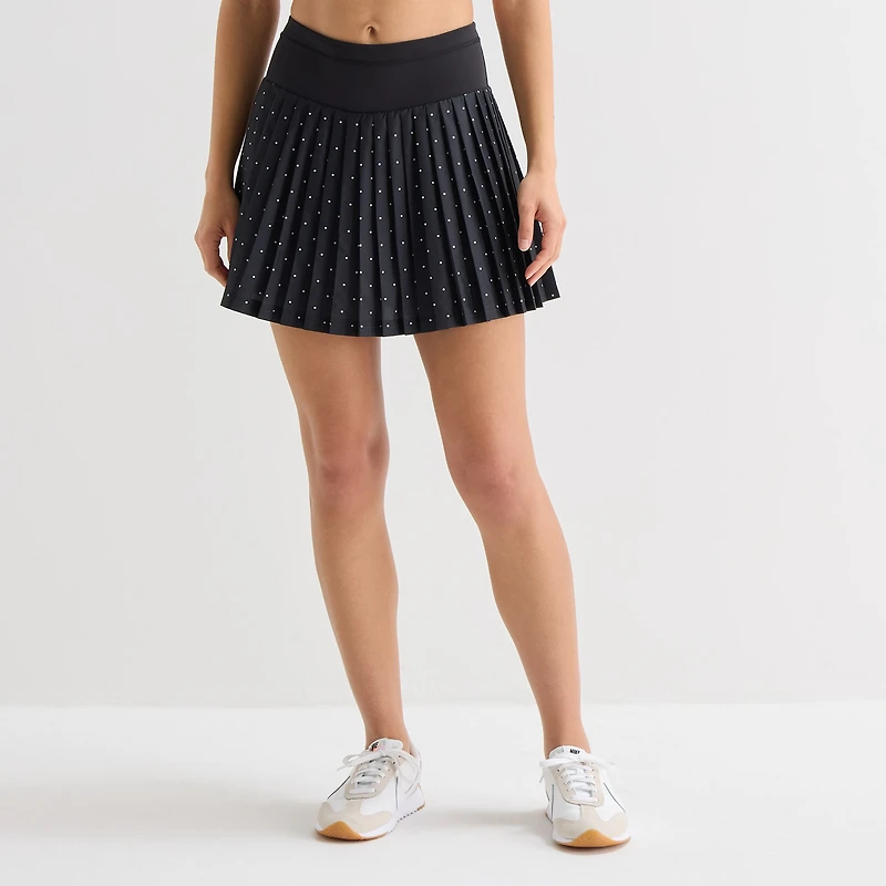 Xersion Pleated Womens 4" High Rise Skort