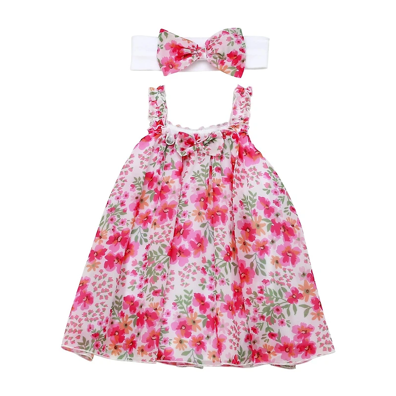 Baby Starters Girls 2-pc. Sleeveless A-Line Dress