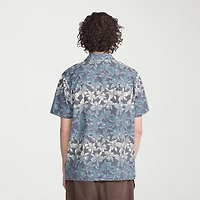 VOLCOM Mens Short Sleeve Regular Fit Button-Down Shirt
