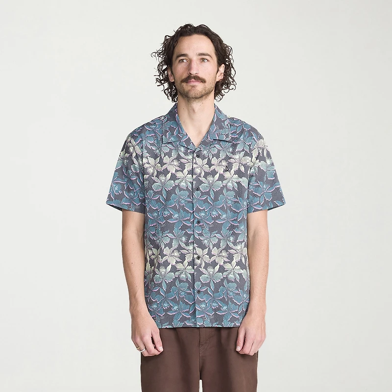VOLCOM Mens Short Sleeve Regular Fit Button-Down Shirt