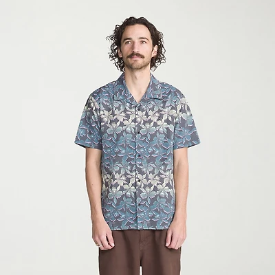 VOLCOM Mens Short Sleeve Regular Fit Button-Down Shirt