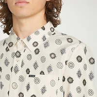 VOLCOM Mens Short Sleeve Regular Fit Button-Down Shirt