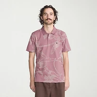 VOLCOM Mens Regular Fit Short Sleeve Polo Shirt