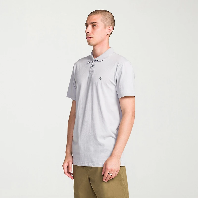 VOLCOM Mens Regular Fit Short Sleeve Polo Shirt