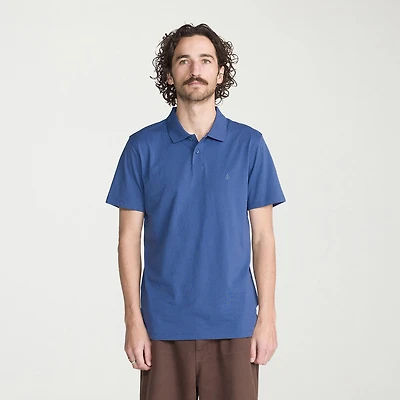 VOLCOM Mens Regular Fit Short Sleeve Polo Shirt