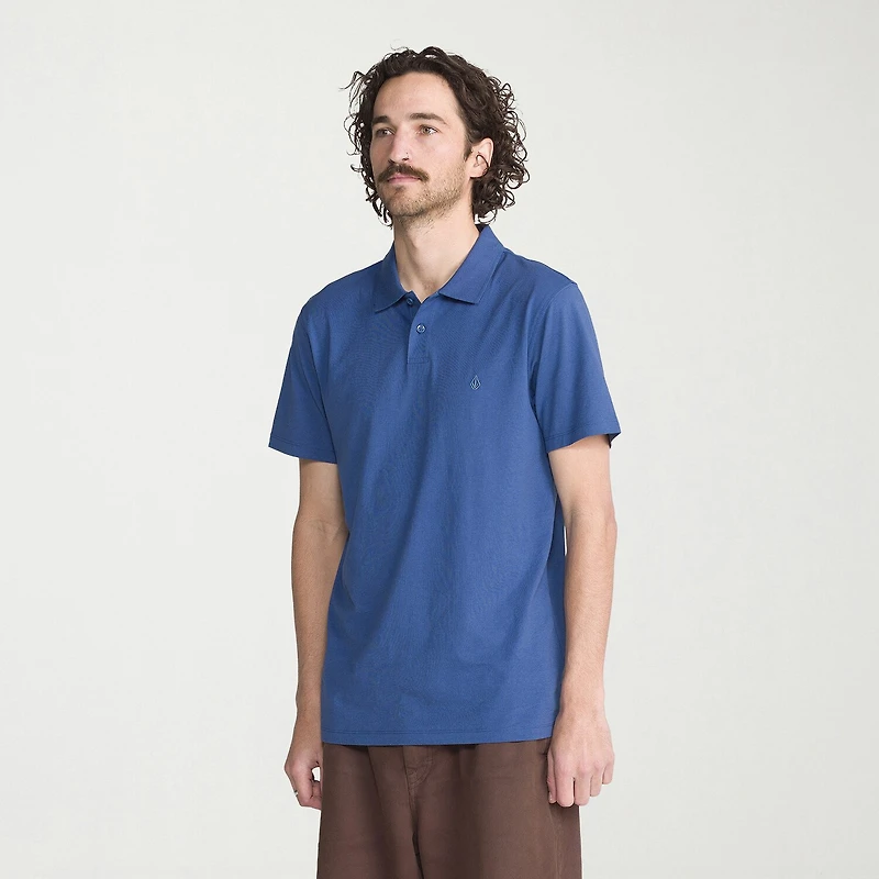 VOLCOM Mens Regular Fit Short Sleeve Polo Shirt
