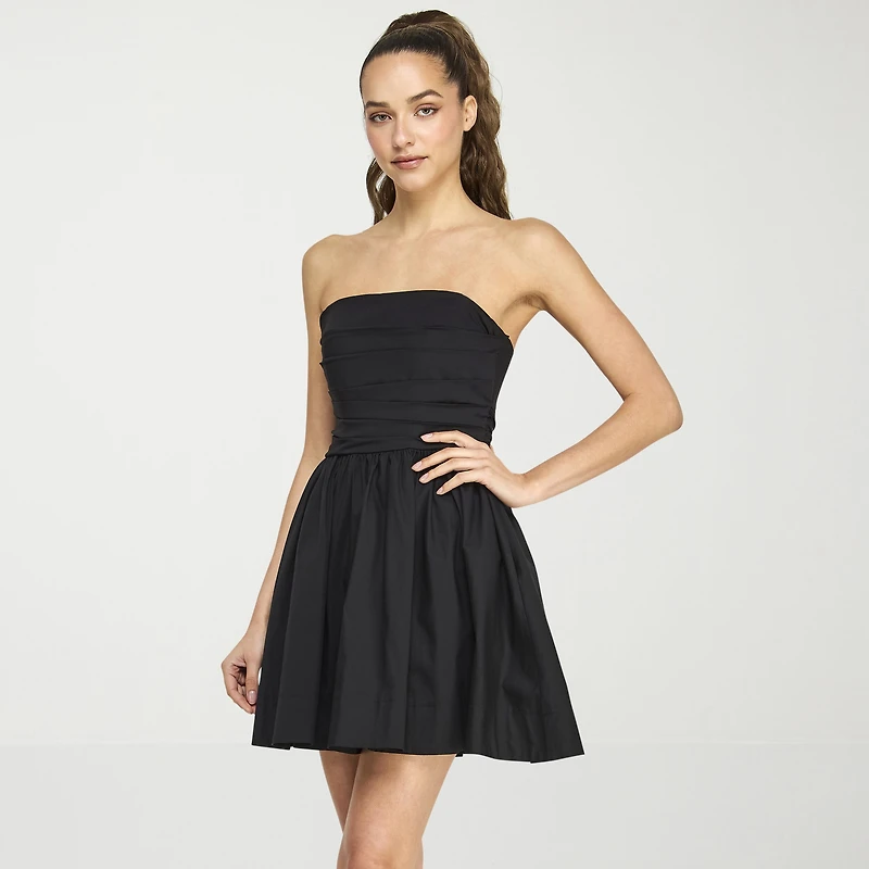 belle vie Womens Strapless Dress