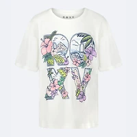 Roxy Big Kid Girls Crew Neck Short Sleeve Regular Fit Graphic T-Shirt
