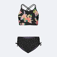 Roxy Big Kid Girls Floral 2-pc. Bikini Set