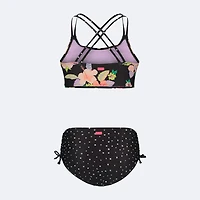Roxy Big Kid Girls Floral 2-pc. Bikini Set