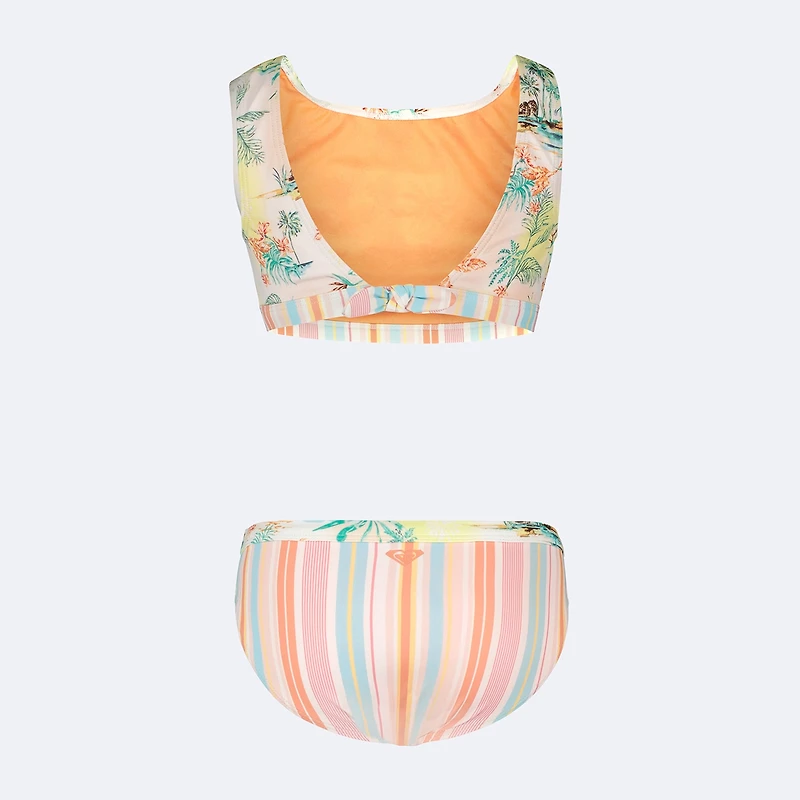 Roxy Big Kid Girls Floral 2-pc. Bikini Set