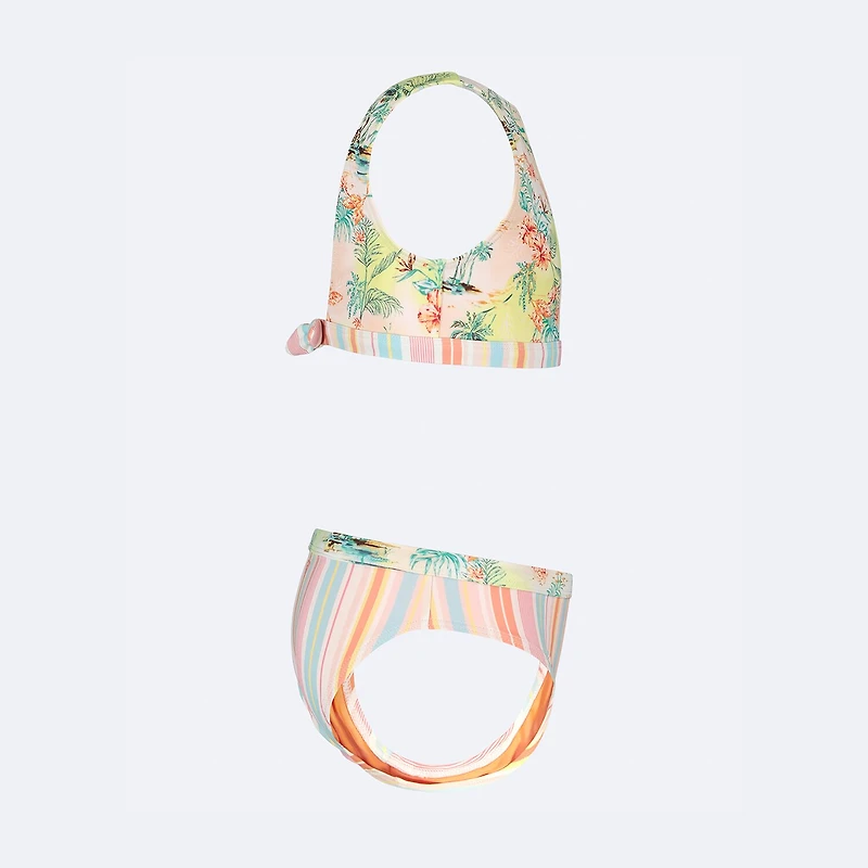 Roxy Big Kid Girls Floral 2-pc. Bikini Set