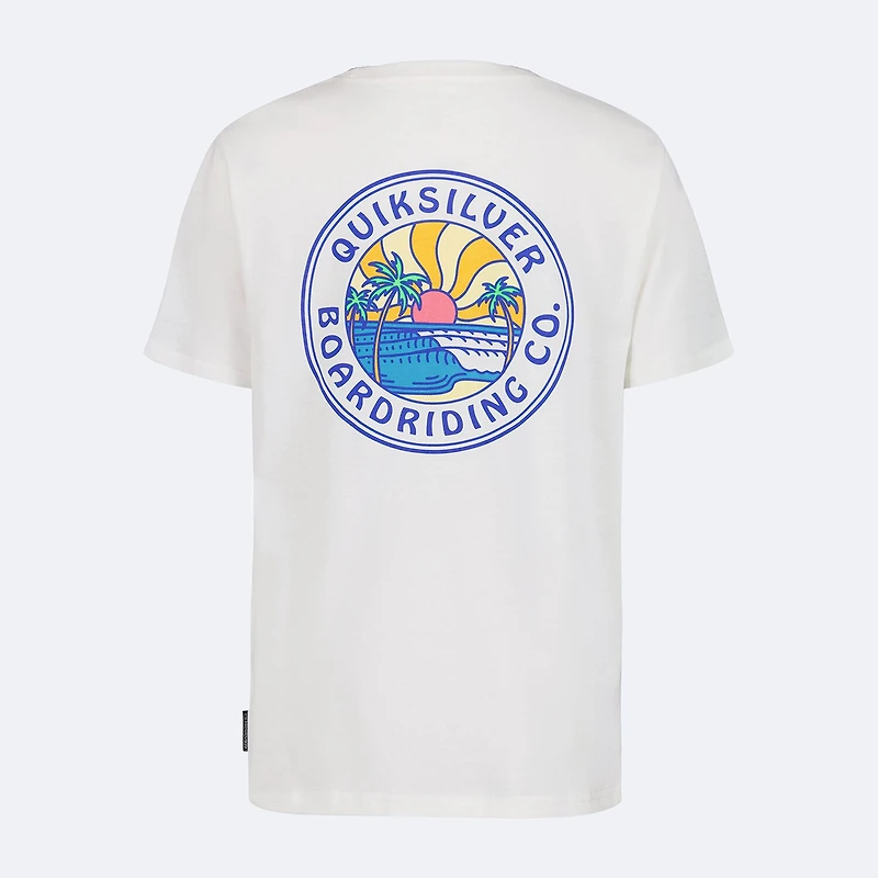 Quiksilver Big Kid Boys Crew Neck Short Sleeve Regular Fit Graphic T-Shirt