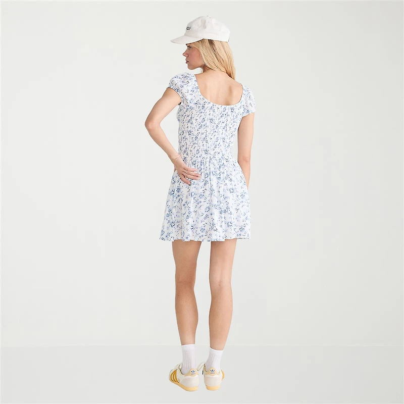 AEROPOSTALE Womens Juniors Short Sleeve Sundress