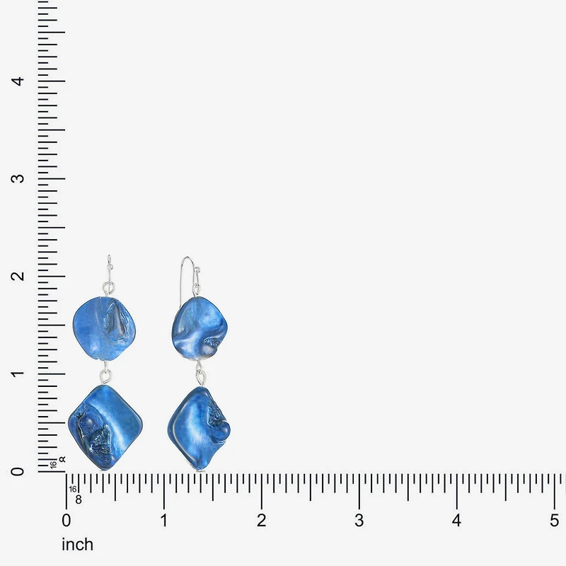 Mixit Womens Drop Earrings