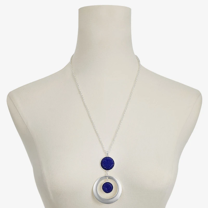 Mixit Womens 24 Inch Pendant Necklace