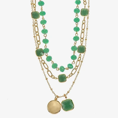 Liz Claiborne Womens 17 Inch Collar Necklace