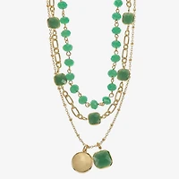 Liz Claiborne Womens 17 Inch Collar Necklace