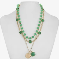 Liz Claiborne Womens 17 Inch Collar Necklace