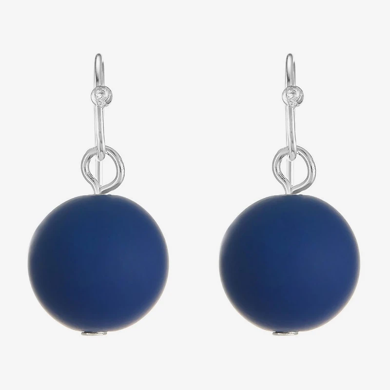 Liz Claiborne Womens Round Drop Earrings