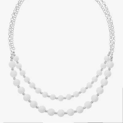 Liz Claiborne Womens 18 Inch Strand Necklace