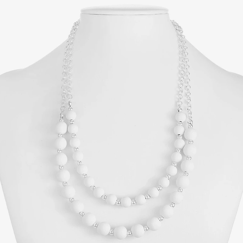 Liz Claiborne Womens 18 Inch Strand Necklace