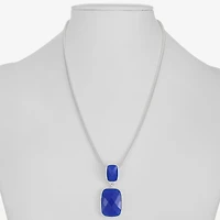 Liz Claiborne Womens Inch Pendant Necklace